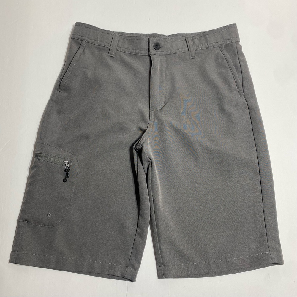 MAGELLAN Outdoors Boys/Youth Falcon Lake Hybrid Fishing Gray Shorts Sporty